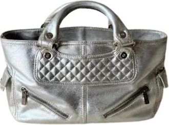 Celine Pre-owned Boogie Handtas - Dames - Vintage Handtas - Grijs - ONE Size - Leer - Vintage