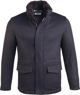 Kiton Kired By Kiton Mutp Cashmere Goose Down Overcoat W/ Fur Trim Collar