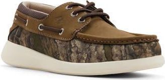 Sperry Top-Sider Harpoon Boat Shoe in Green W/Print at Nordstrom Rack, Size 10.5