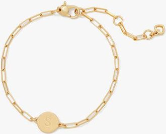 Kate Spade New York Initial S Chain Bracelet