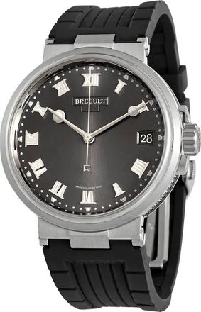 Breguet Marine Automatic Grey Dial Watch 5517TIG25ZU