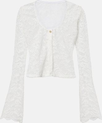 Bananhot Trista sheer lace cardigan