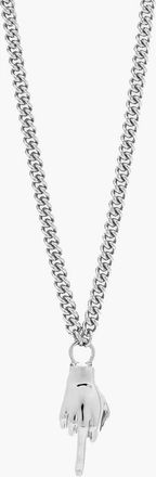 Yoj Attitude Necklace in Silver at Nordstrom