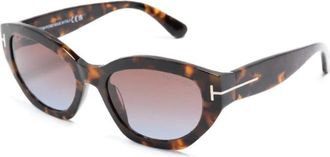 Tom Ford Dames, Accessoires, Bruin, Maat: 55 MM