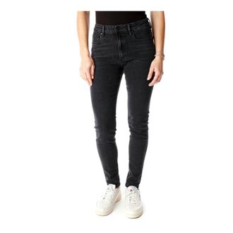 Armedangels Dames, Jeans, Zwart, Maat: W25 L28 Katoen