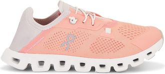 On Womens Cloud 5 Coast Textile Synthetic Flamingo Pearl Trainers 4.5 UK