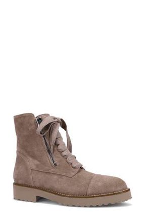 Ron White Tara Water Resistant Lace-Up Bootie in Mink at Nordstrom Rack, Size 6Us / 36.5Eu