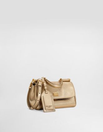 Dolce & Gabbana My Sicily Handbag - Woman Handbags Gold Onesize
