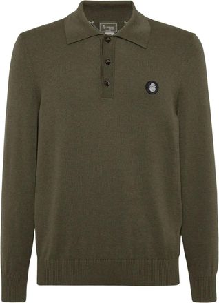 Billionaire Boys Club Poloshirt met lange mouwen - Groen