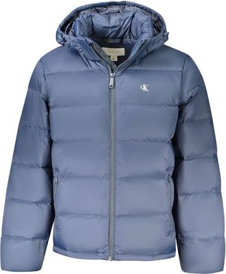 Calvin Klein Blu Poliammide Mens Mens Jacket