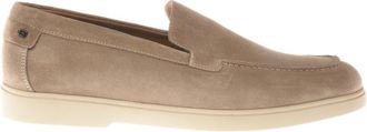 Baldinini Loafer in suede beige - Heren - Loafers - Beige - 43 EU - Schoenen