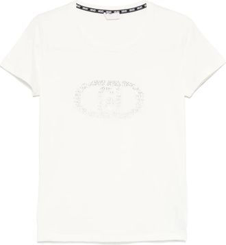Liu Jo T-shirt con applicazione - Bianco