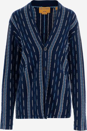 Guest In Residence Cardigan Baja &uuml;berall aus Kaschmir