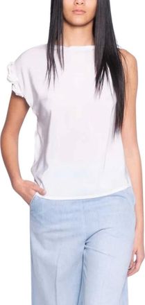 Pinko Mujer, Camisetas, Blanco, Talla: S
