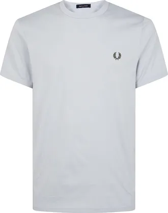 Fred Perry T-Shirt Ringer Dusky Blue