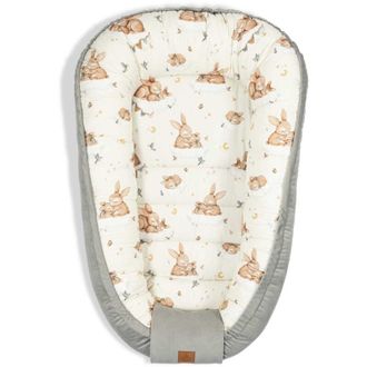 OEM Capullo De Algod&oacute;n Para Beb&eacute; - Conejitos, Gris