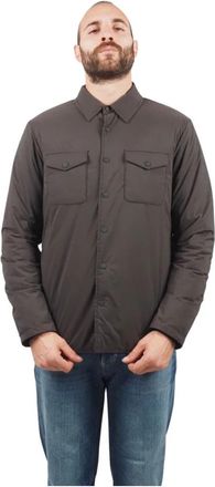 People of Shibuya Bruine Gewatteerde Winterjas - Heren - Zomerjassen - Bruin - XL - Nylon - Jassen