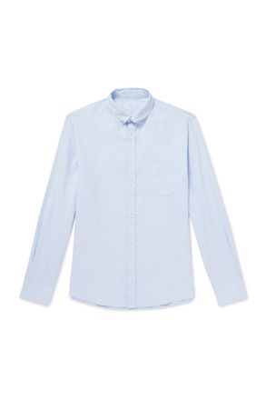 Sunspel Button-Down Collar Cotton Oxford Shirt