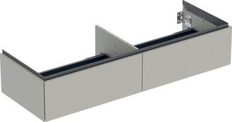 Keramag Keramag - Geberit One Mueble Bajo Lavabo Para Encimera, 2 Cajones