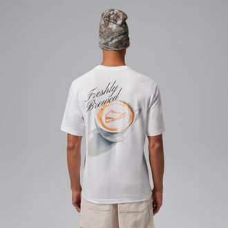 Nike Jordan Mens Jordan Graphic T-Shirt in White | IF3110-100