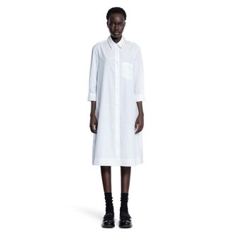 Simone Rocha Long Masculine Button Placket Shirt