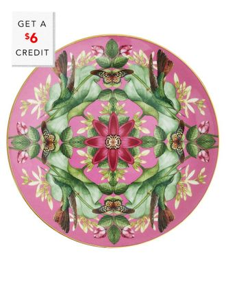 Wedgwood Wonderlust Pink Lotus Coupe Platewith $6 Credit