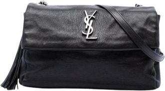 Saint Laurent Pre-owned The West Hollywood Shoulder Bag - Dames - Vintage Schoudertas - Zwart - ONE Size - Leer - Vintage