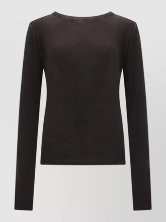 Uma Wang long sleeve crew neck womens top