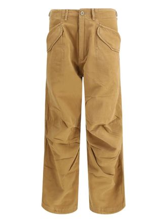 R13 Broek met klepzakken - Bruin