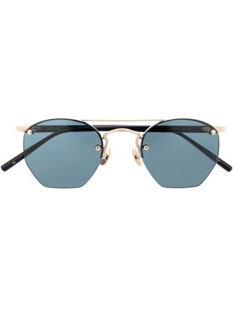 Matsuda rimless sunglasses - Blue
