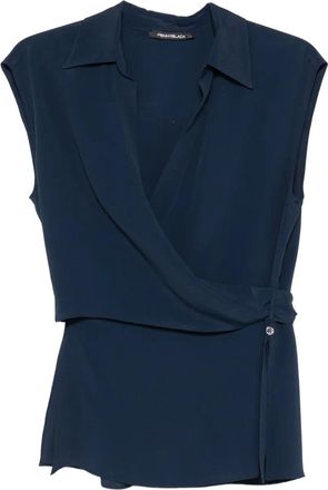 Pennyblack Top smanicato - Blu