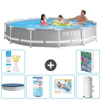 Intex Piscina Prism Frame Redonda - 366x76 Cm - 7-piezas S113