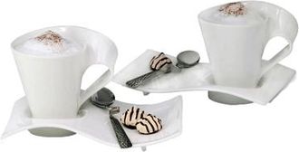 Villeroy & Boch NewWave Caff&egrave; Key Item Coffee for 2 in White at Nordstrom