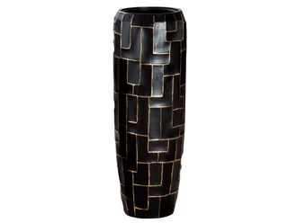 Schubiger M&ouml;bel Gef&auml;ss Tetris Schwarz-Gold H: 98 cm