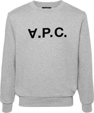 A.P.C. Standard Grand VPC Sweatshirt - Heren - Sweatshirts - Grijs - S - Katoen - Hoodies & sweatvesten