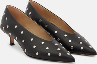 Le Monde Beryl Le Monde Béryl Pumps in pelle con borchie