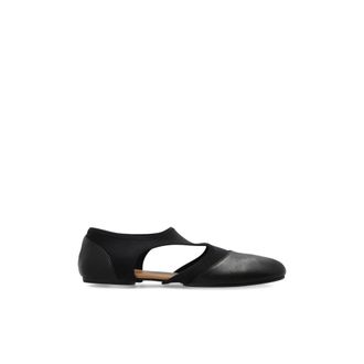 Maison Margiela Ballerinas, female, Black, Size: 8 1/2 US Tabi Calfskin Ballerinas