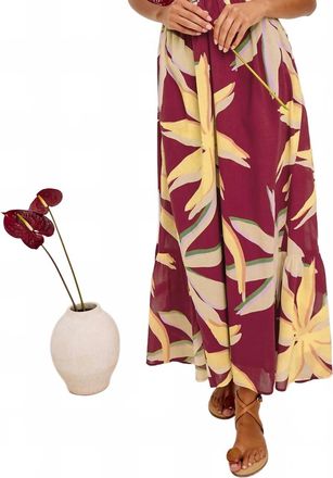 Rails Palm Maxi Dress In Red Palma