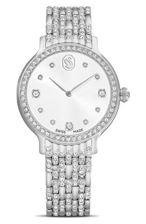 Swarovski Imber Bracelet Watch, 31mm in Silver at Nordstrom