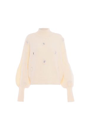 Faina Jumper Dames wolwit