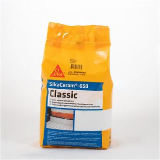 Sika Lote De 5 Unidades Sikaceram-650 Classic Steel 5 Kg Saco Sika