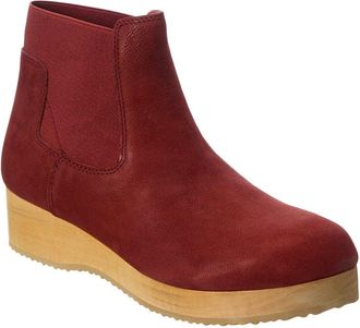 Eileen Fisher Words-On Leather Boot