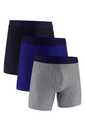 Under Armour Performance Tech 3-Pack Boxer Briefs in Royal at Nordstrom Rack, Size X-Large
