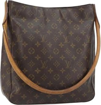 Louis Vuitton Pre-owned Shoulder Bags, female, Brown, Size: ONE SIZE Pre-owned Canvas Shoulder Bag