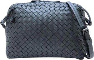 Bottega Veneta Pre-owned Cross Body Bags, female, Black, Size: ONE SIZE Pre-owned Fabric Crossbody Bag