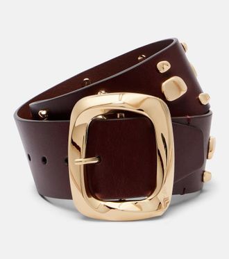 Zimmermann Malley studded leather belt