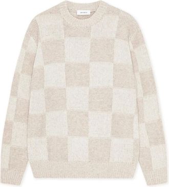 Les Deux Truien & Vesten, Heren, Beige, XL, Trui met ronde hals