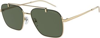 Emporio Armani EA2150 301371 Mens Sunglasses Gold Size 57