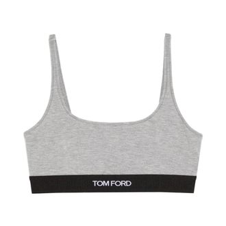 Tom Ford Bras, female, Gray, Size: XS Modal Signature Bralette