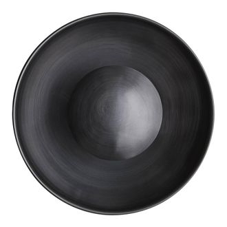 Industville Boston Round Metal Diffuser Wall Light in Dark Grey | Size: Medium